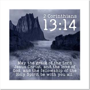 2 Corinthians 13:14 Posters and Art